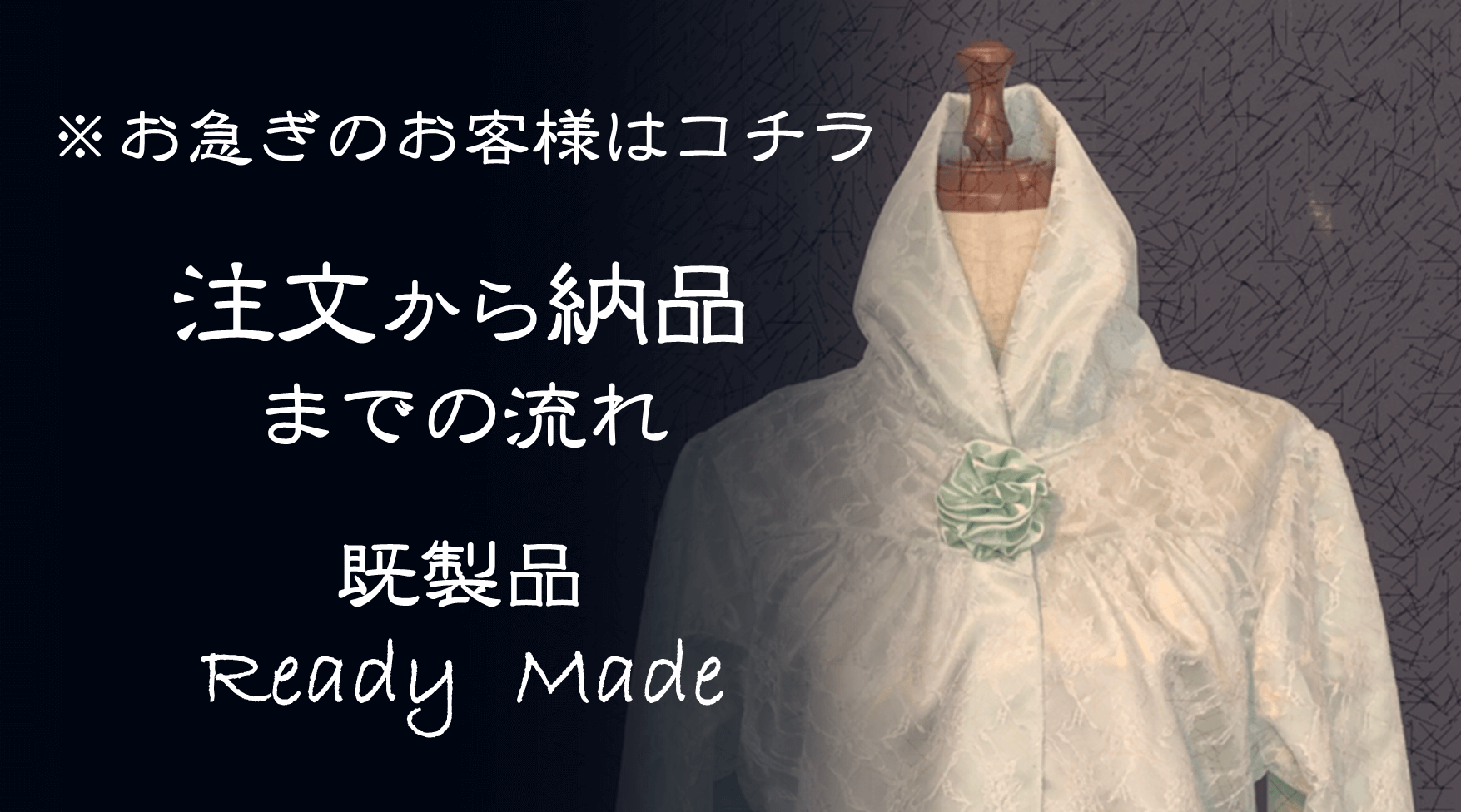 既製品の流れ